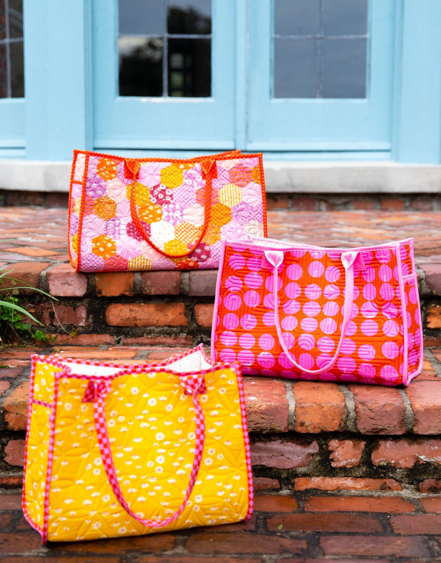 All The Things Tote Bag Sewing Pattern, Knot + Thread Design