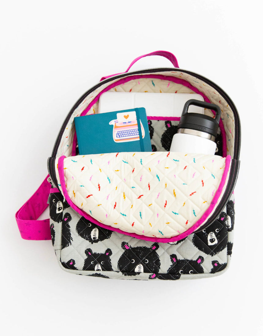 The Archie Backpack Sewing Pattern, Knot + Thread Design