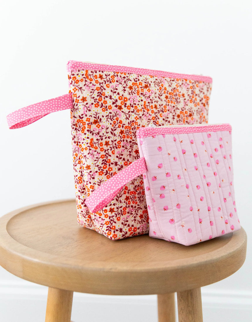 Pallas Pouches Sewing Pattern, Knot + Thread Design