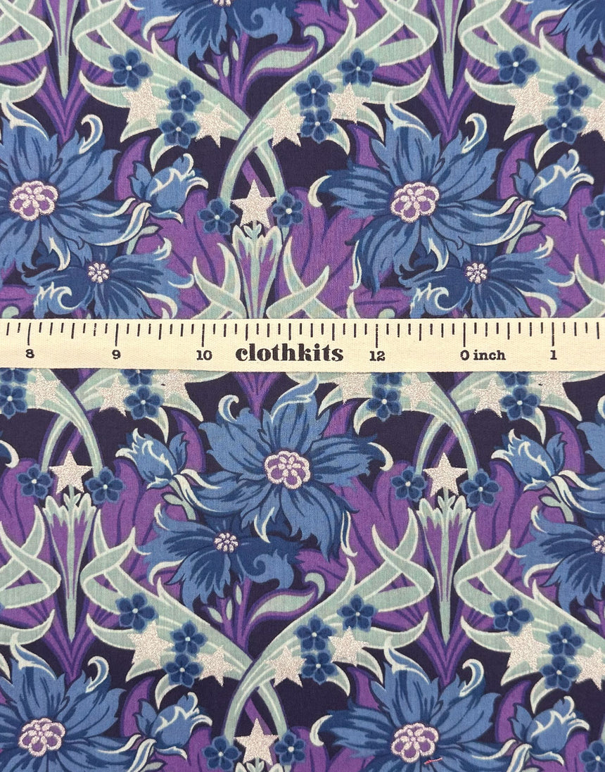 Liberty Fabrics Tana Lawn® Cotton Christmas Fabric Merry Mews B