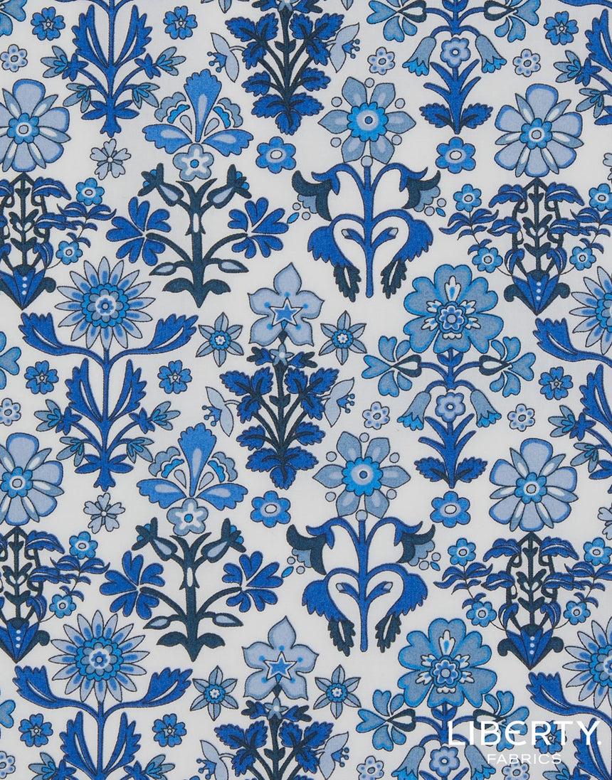 Liberty Cotton Poplin Fabric, Marlow C