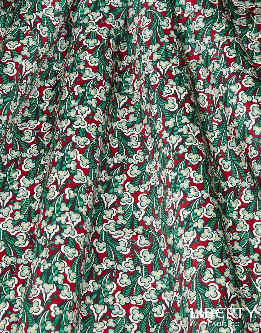 Liberty Fabrics Kensington Crepe de Chine Fabric, Laith A