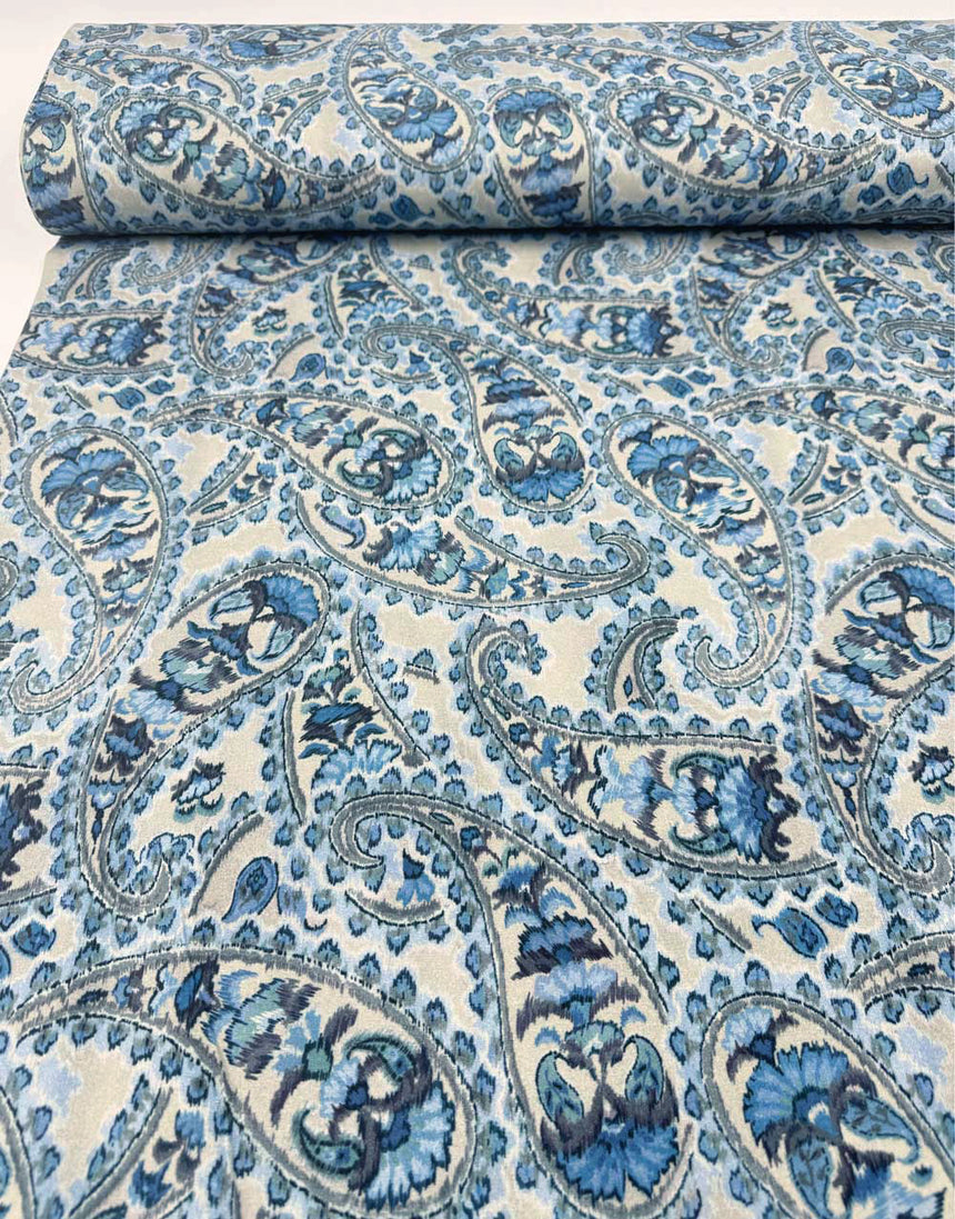 Liberty Fabrics Lantana Cotton & Wool Blend, Mr Hunt B