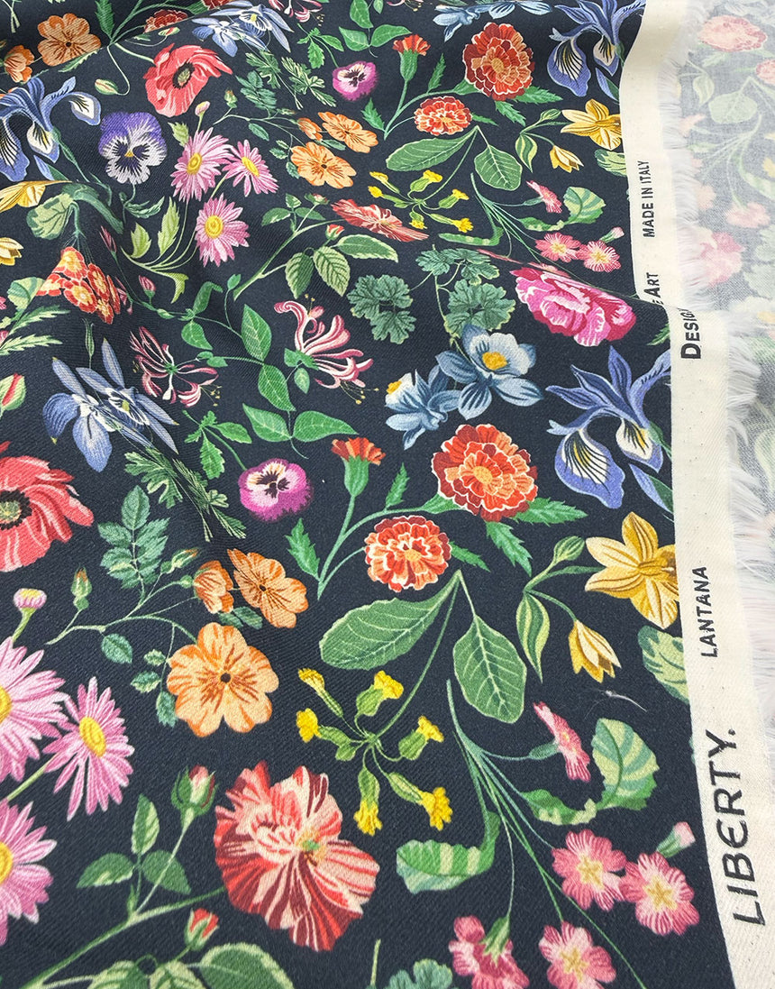 Liberty Fabrics Lantana Shakespeare's Sonnet A
