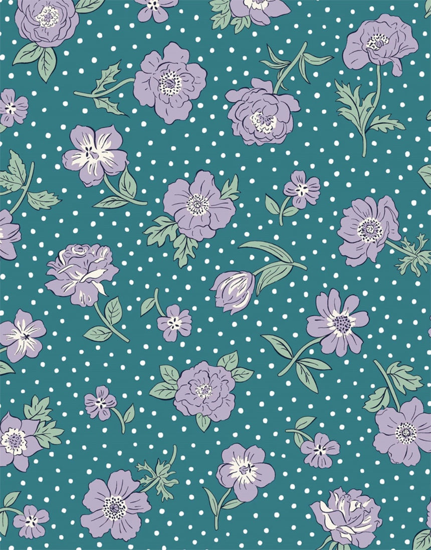 Liberty Fabrics Lasenby Quilting Cotton, Heritage Park B