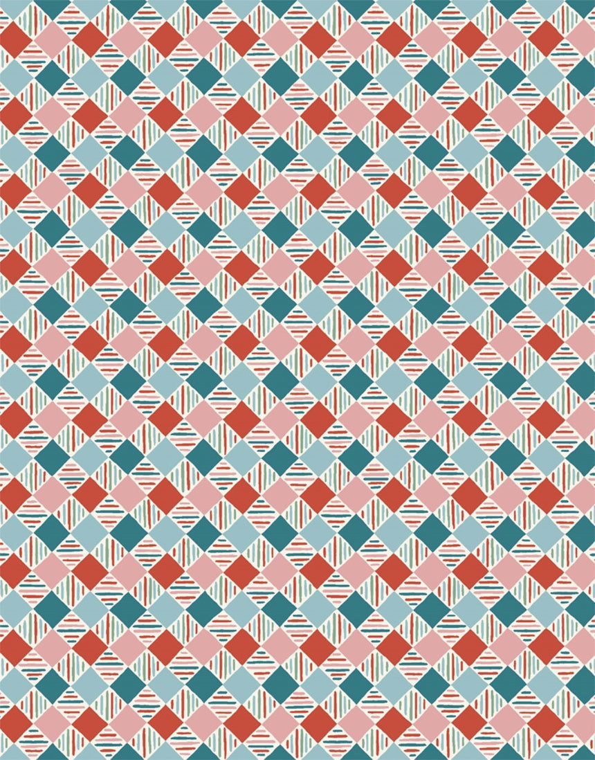 Liberty Fabrics Lasenby Quilting Cotton, Urban Check A