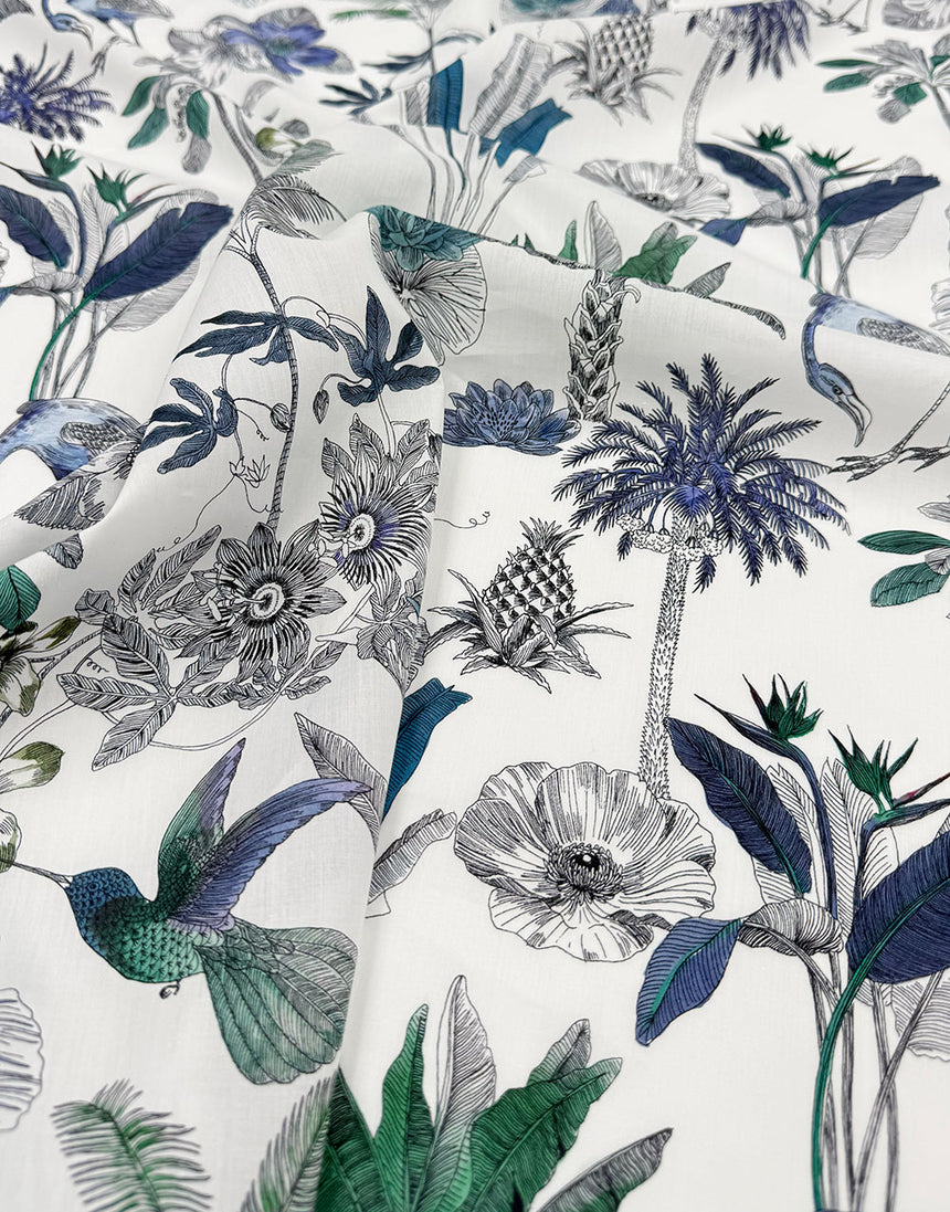 Liberty Fabrics Tana Lawn® Cotton Darwin's Journey C