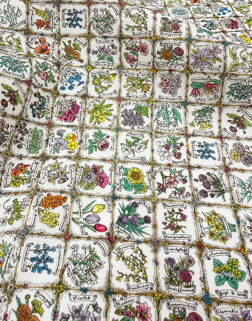 Liberty Fabrics Tana Lawn® Cotton Language of Flowers C