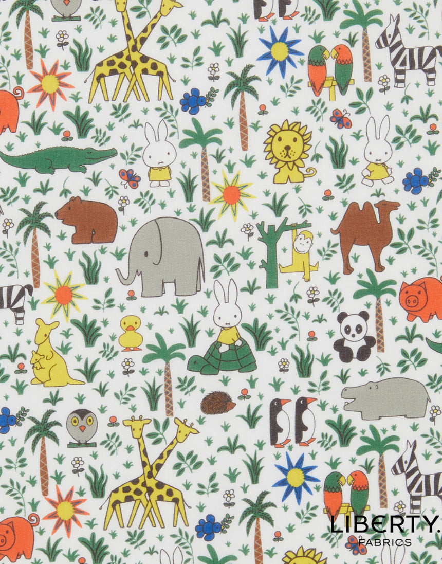 Liberty Fabrics Tana Lawn® Miffy Zoology A