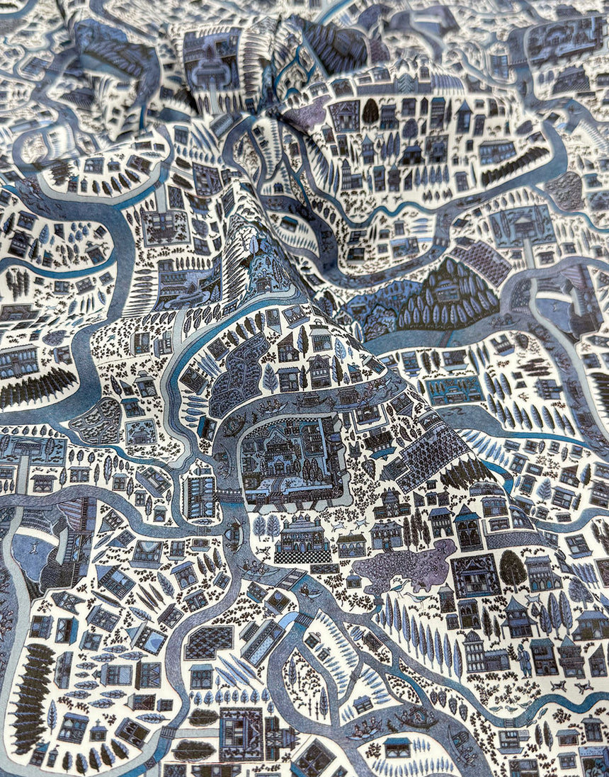 Liberty Fabrics Tana Lawn® Cotton Pattern Map B