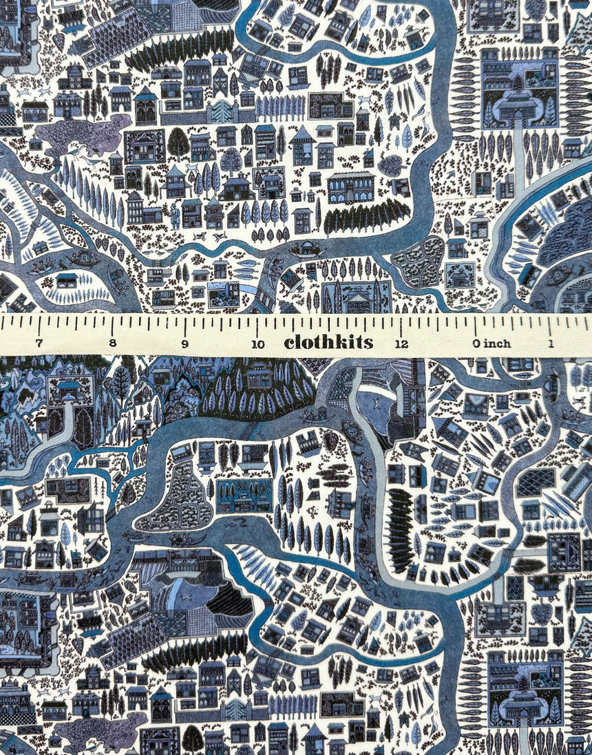 Liberty Fabrics Tana Lawn® Cotton Pattern Map B