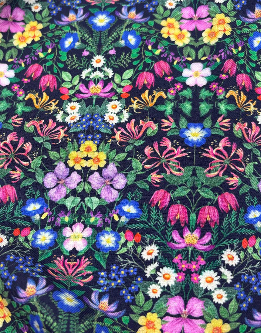 Remnant 1m - Liberty Fabrics Whitcombe Viscose Twill, Mary Patricia A