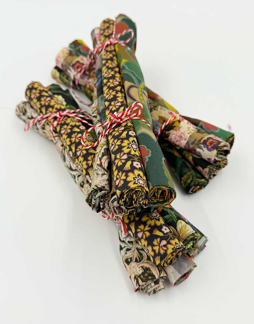 Liberty Fabrics Tana Lawn® Fat Quarter Bundle, From the Studio - Autumn Palette