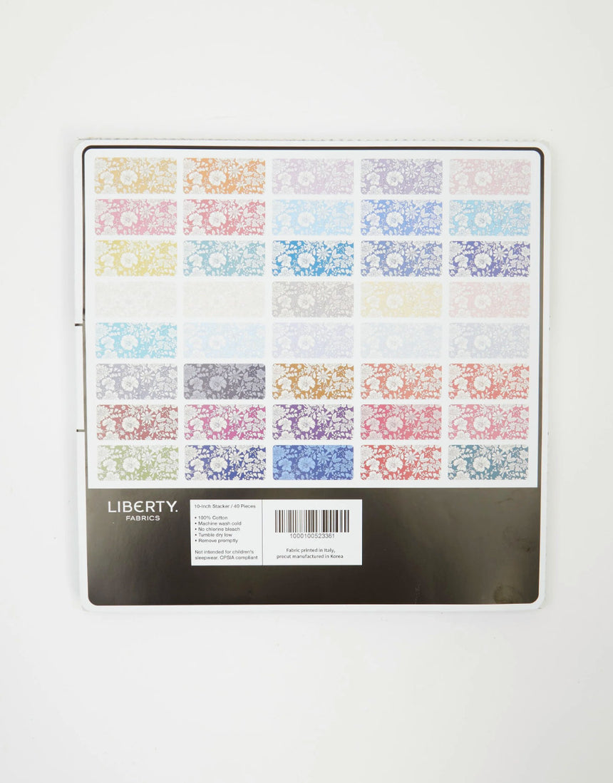 Liberty Emily Belle Lasenby Quilting Cotton 10" Charm Pack