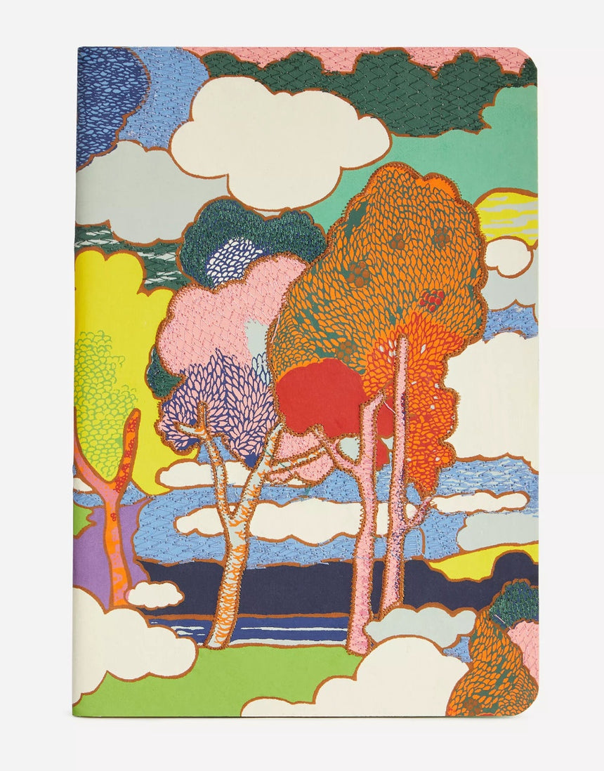 Liberty Prospect Road Handmade Embroidered B5 Journal