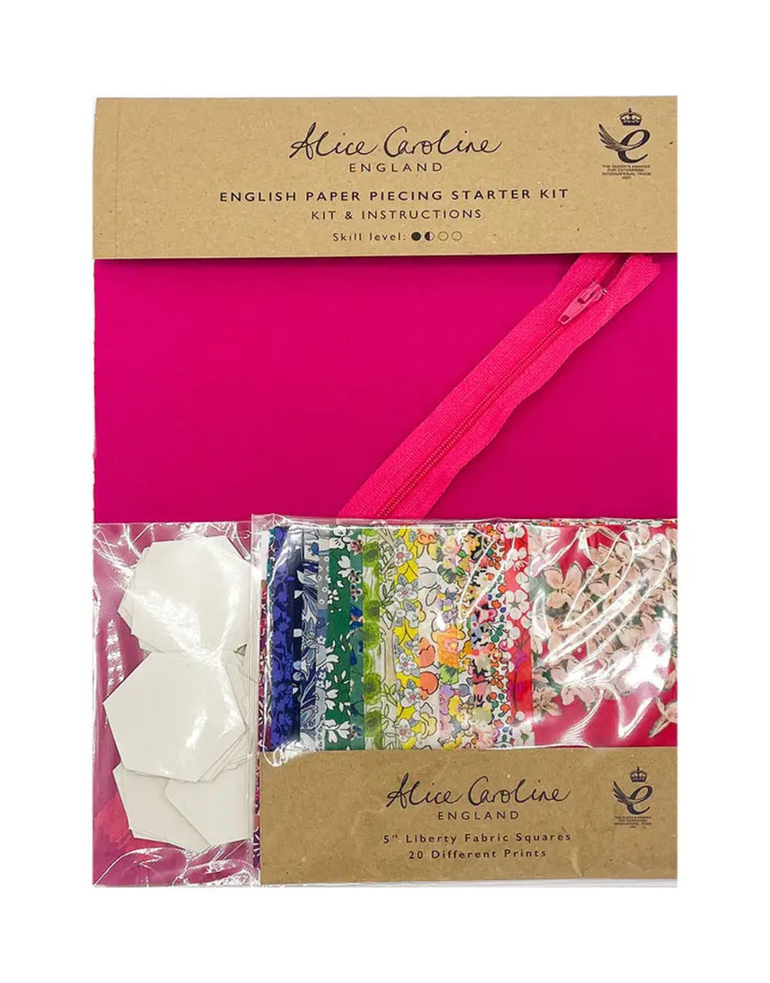 Liberty Tana Lawn® Fabric English Paper Piecing Starter Kit, Alice Caroline