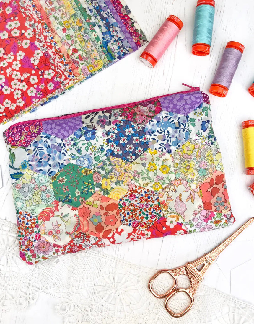 Liberty Tana Lawn® Fabric English Paper Piecing Starter Kit, Alice Caroline