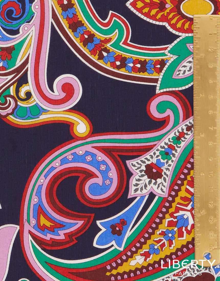 Liberty Fabrics Tana Lawn® Paisley Fanfare A