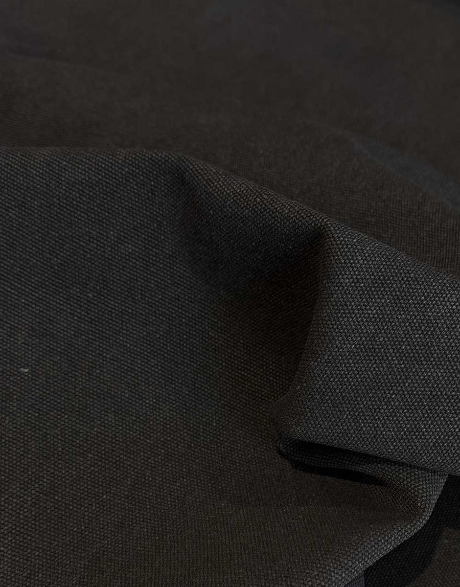 Black Coal Heavy Canvas Fabric Light Lush Clothkits black-coal-heavy-canvas-fabric-light-lush-clothkits
