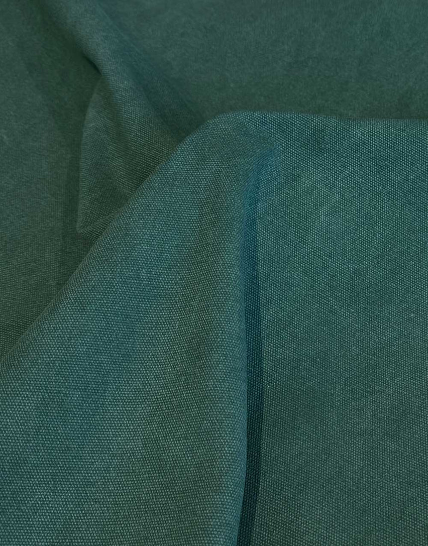 Ocean Teal Heavy Canvas Fabric, Light & Lush