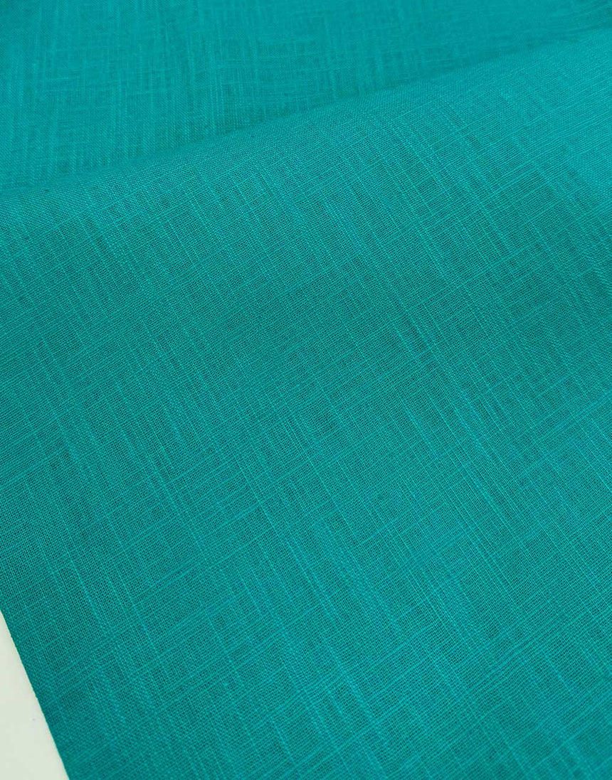 Lagoon Washed Linen-Handle Fabric