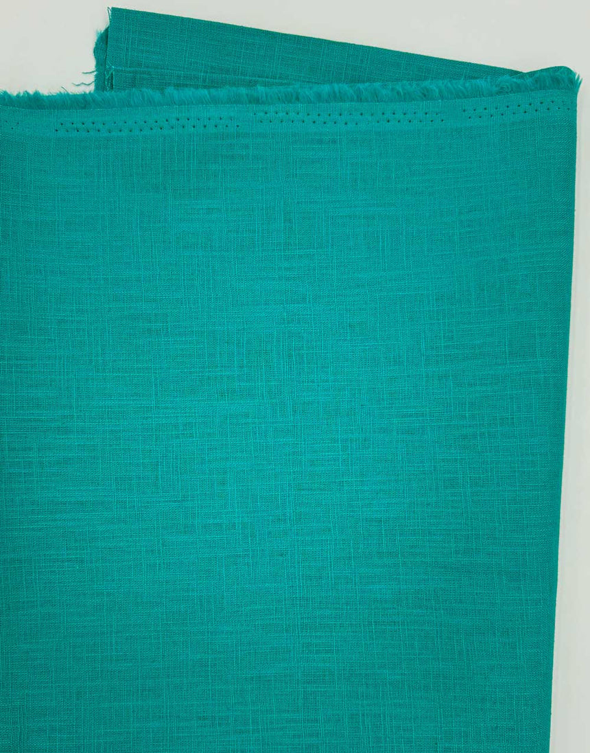 Lagoon Washed Linen-Handle Fabric