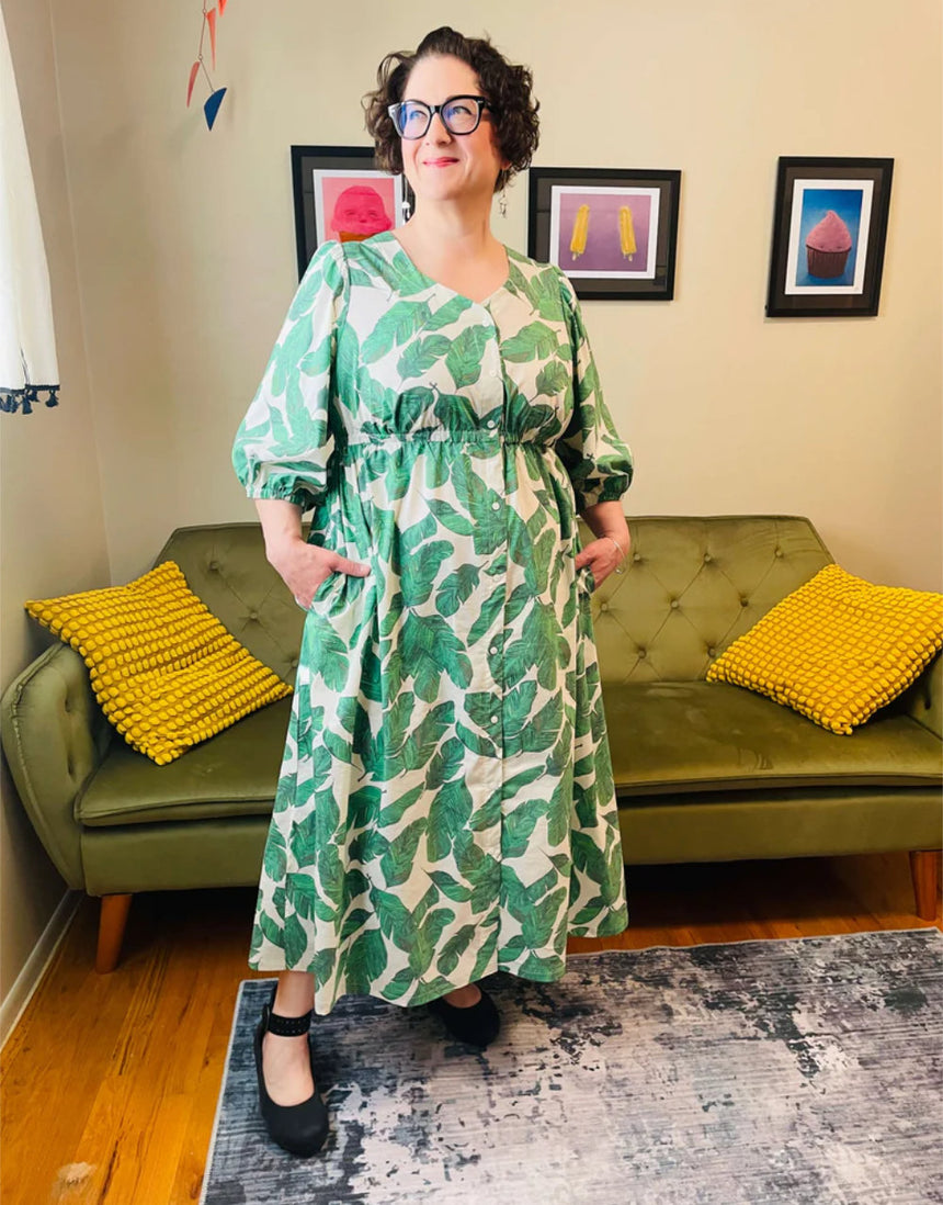 Sapphire Dress & Top Sewing Pattern, Made by Rae