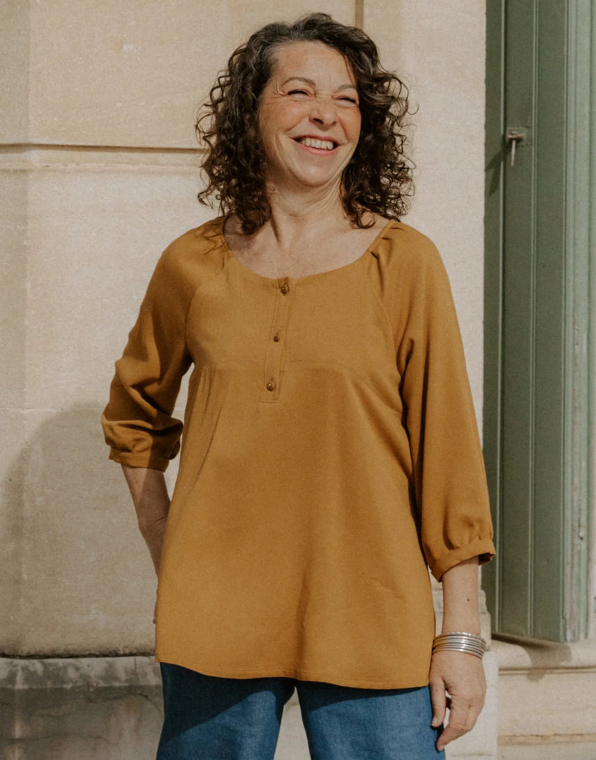 Hespéride Blouse Sewing Pattern, Maison Fauve