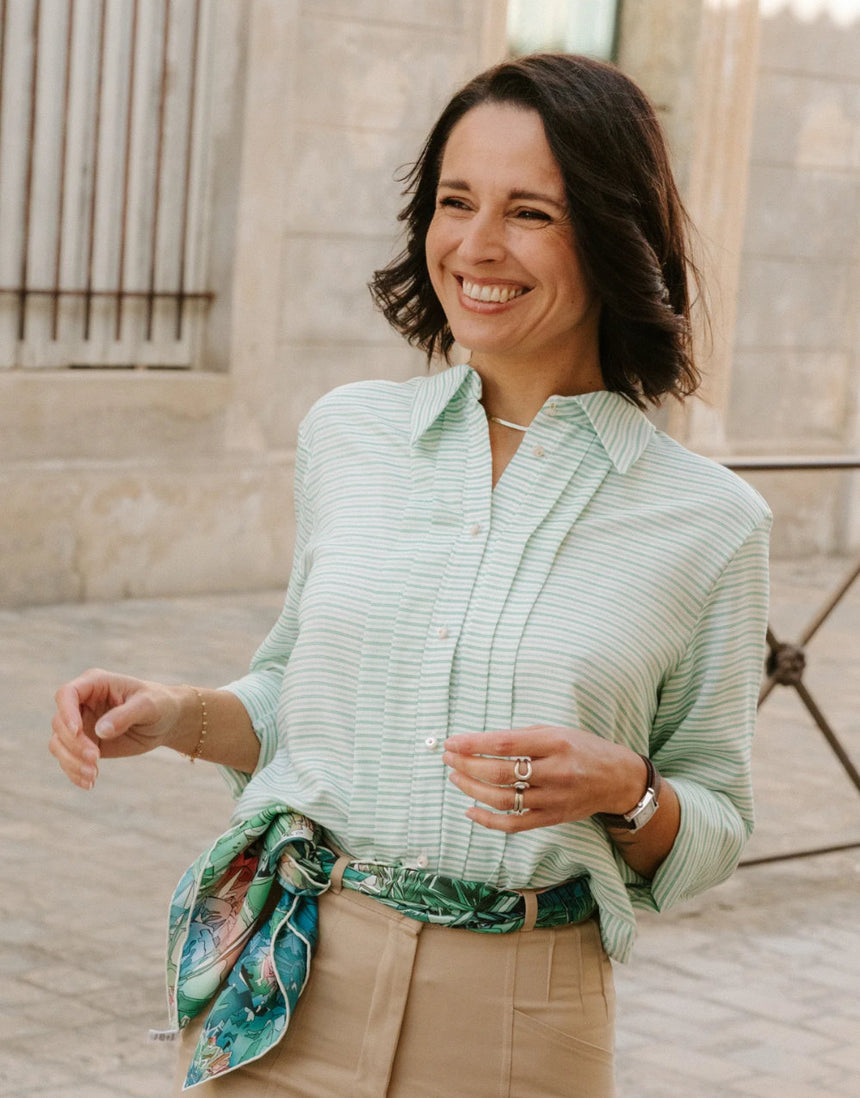 Scala Shirt Paper Sewing Pattern, Maison Fauve