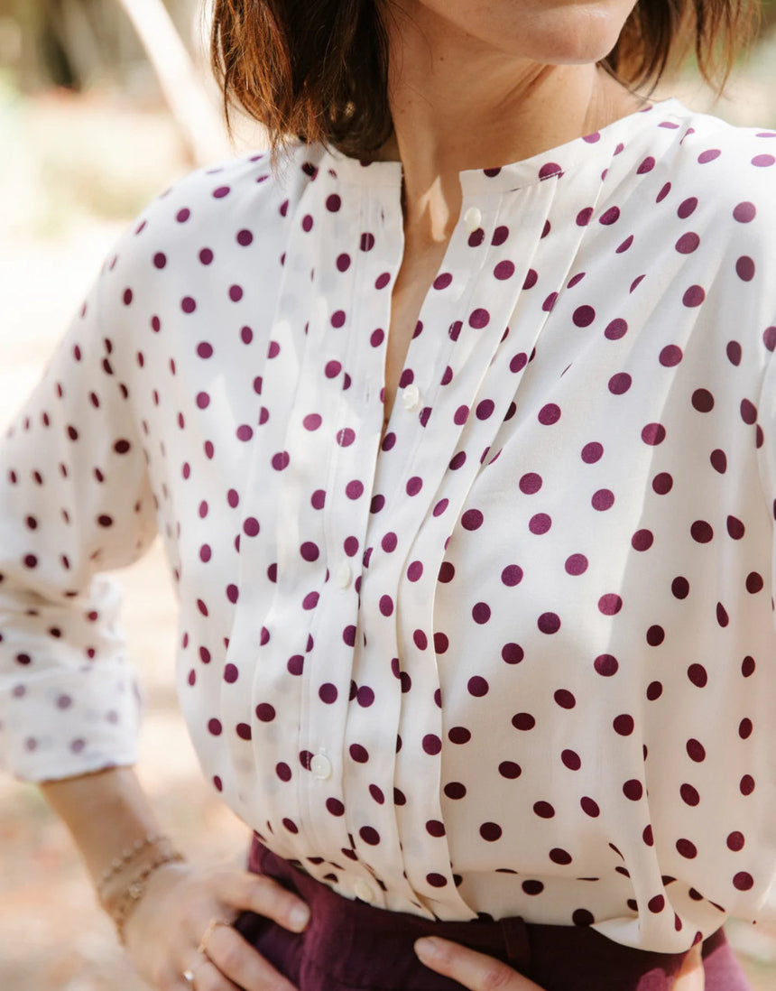 Scala Shirt Paper Sewing Pattern, Maison Fauve