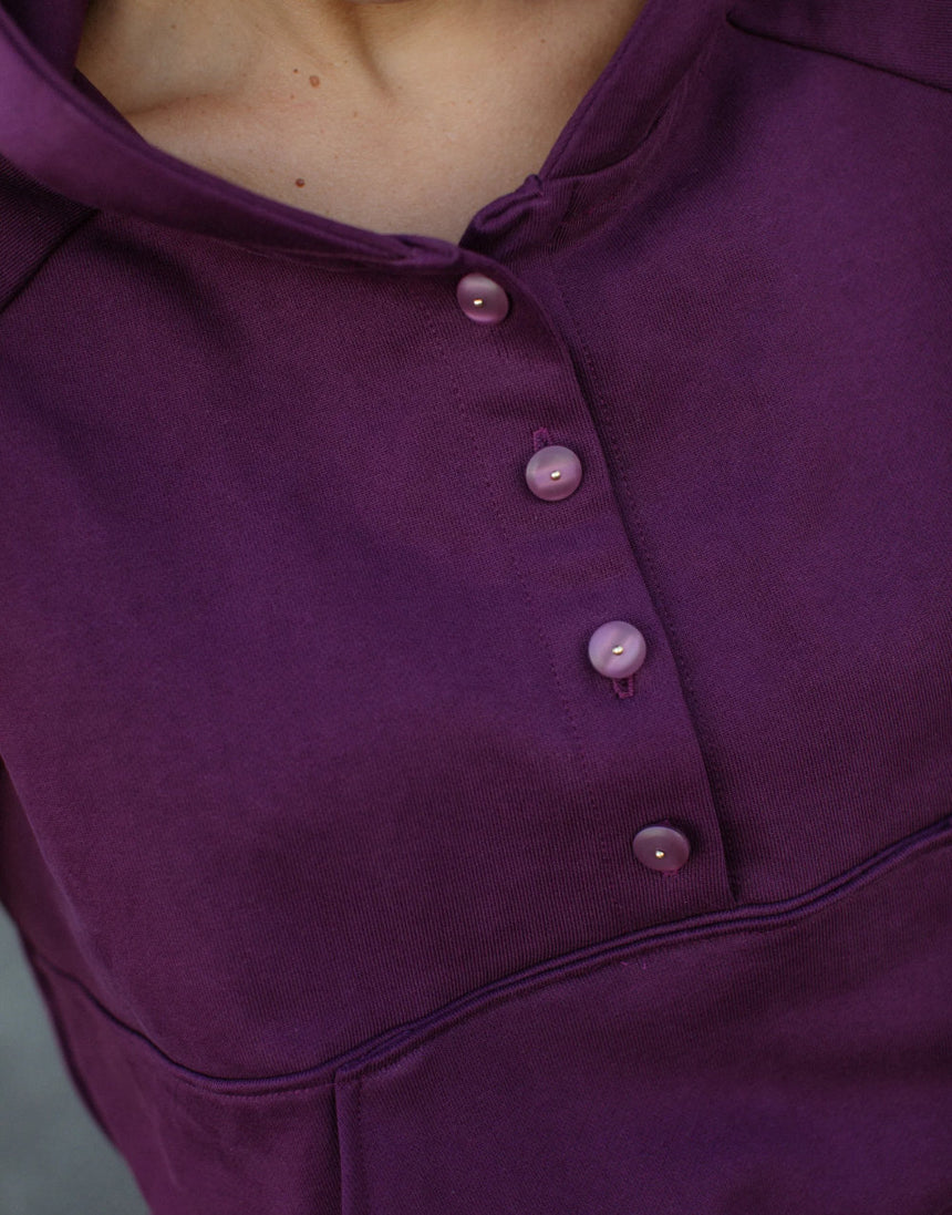 Adele Sweatshirt Paper Sewing Pattern, Maison Fauve