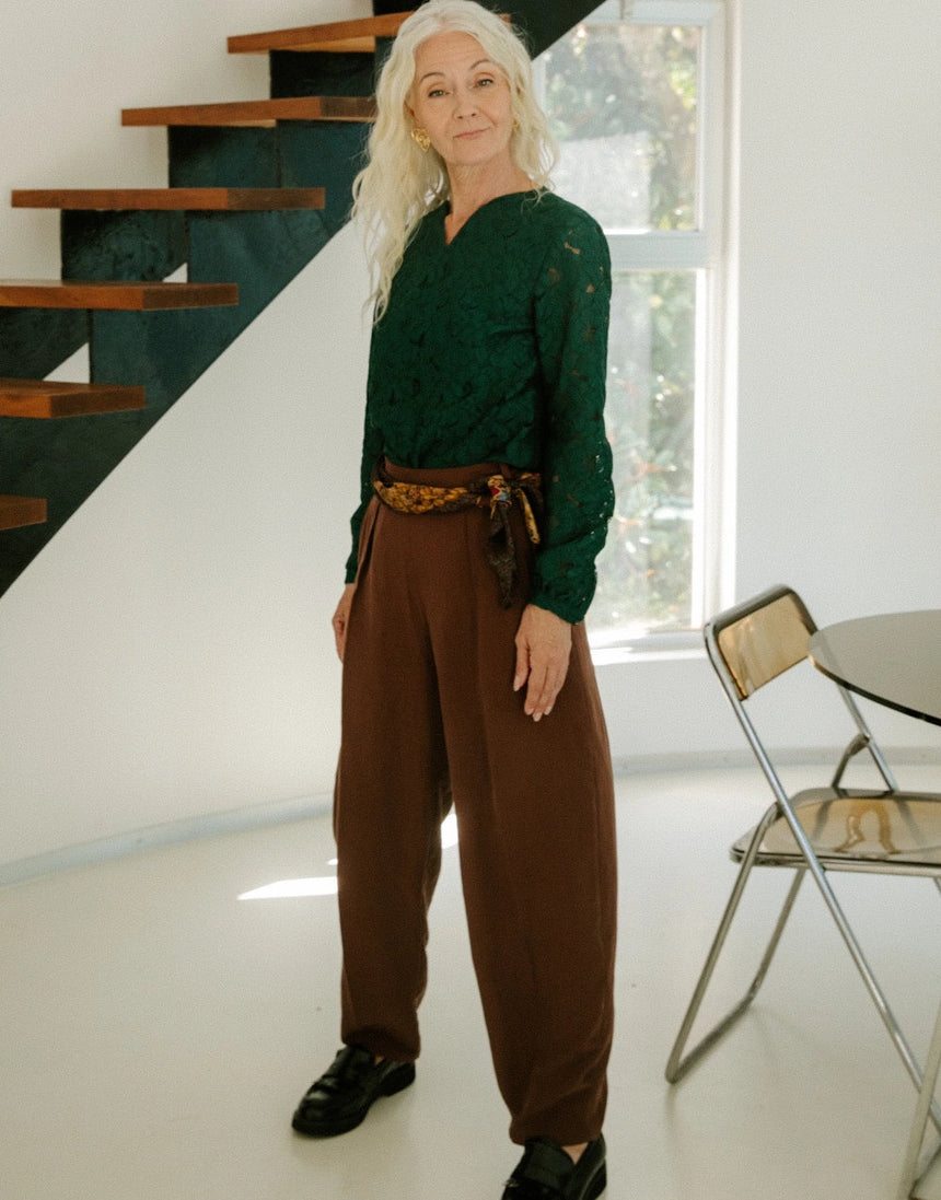 Andrea Trousers Paper Sewing Pattern, Maison Fauve