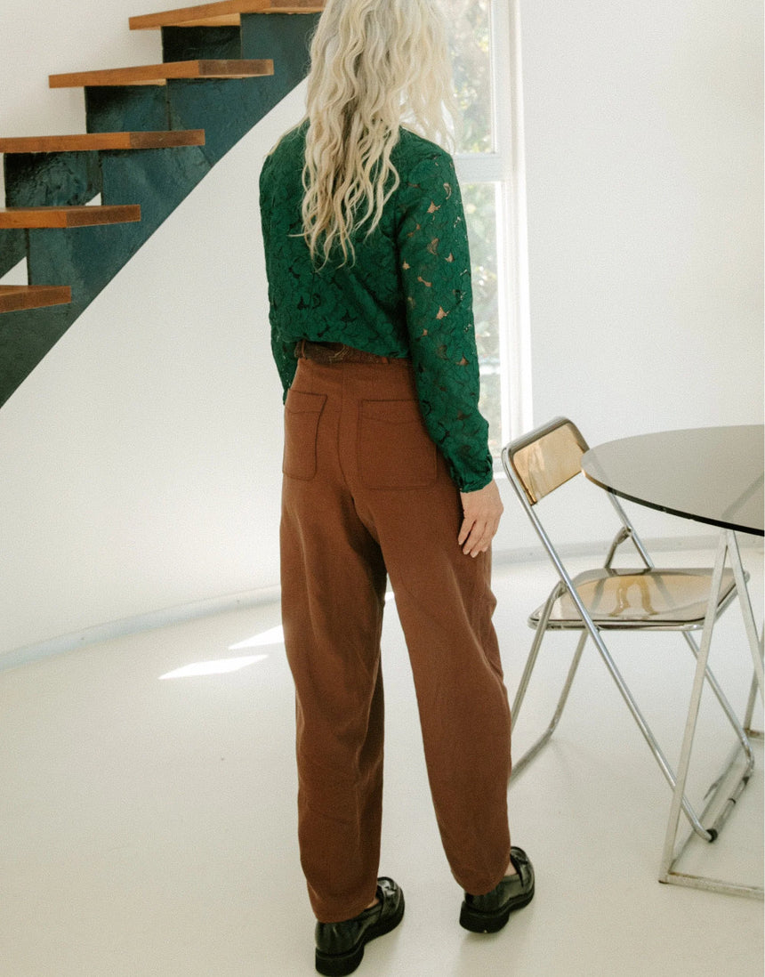 Andrea Trousers Paper Sewing Pattern, Maison Fauve