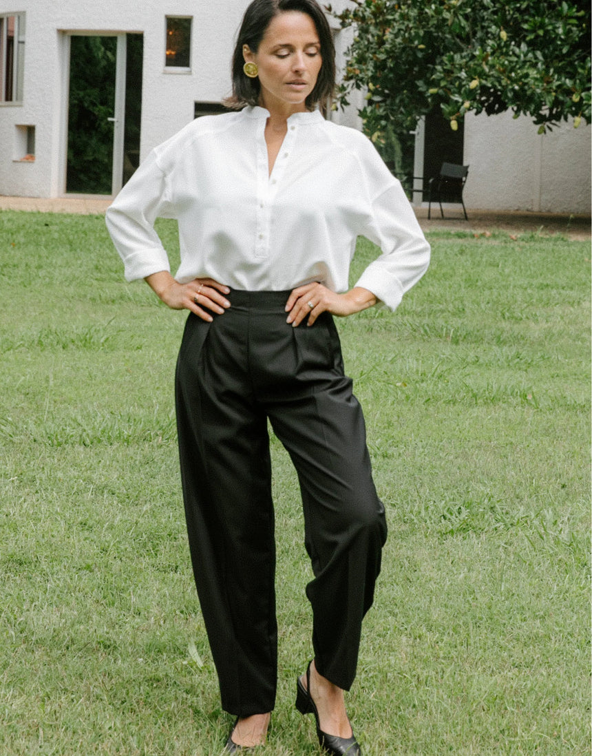 Andrea Trousers Paper Sewing Pattern, Maison Fauve