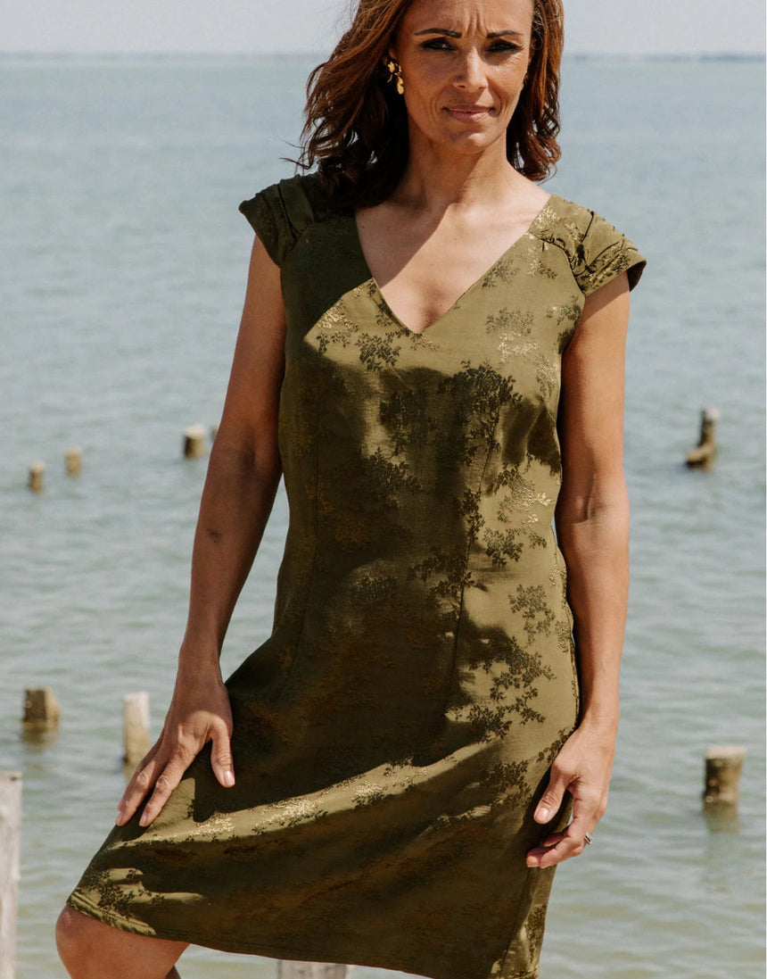 Pétula Dress Blouse Sewing Pattern, Maison Fauve