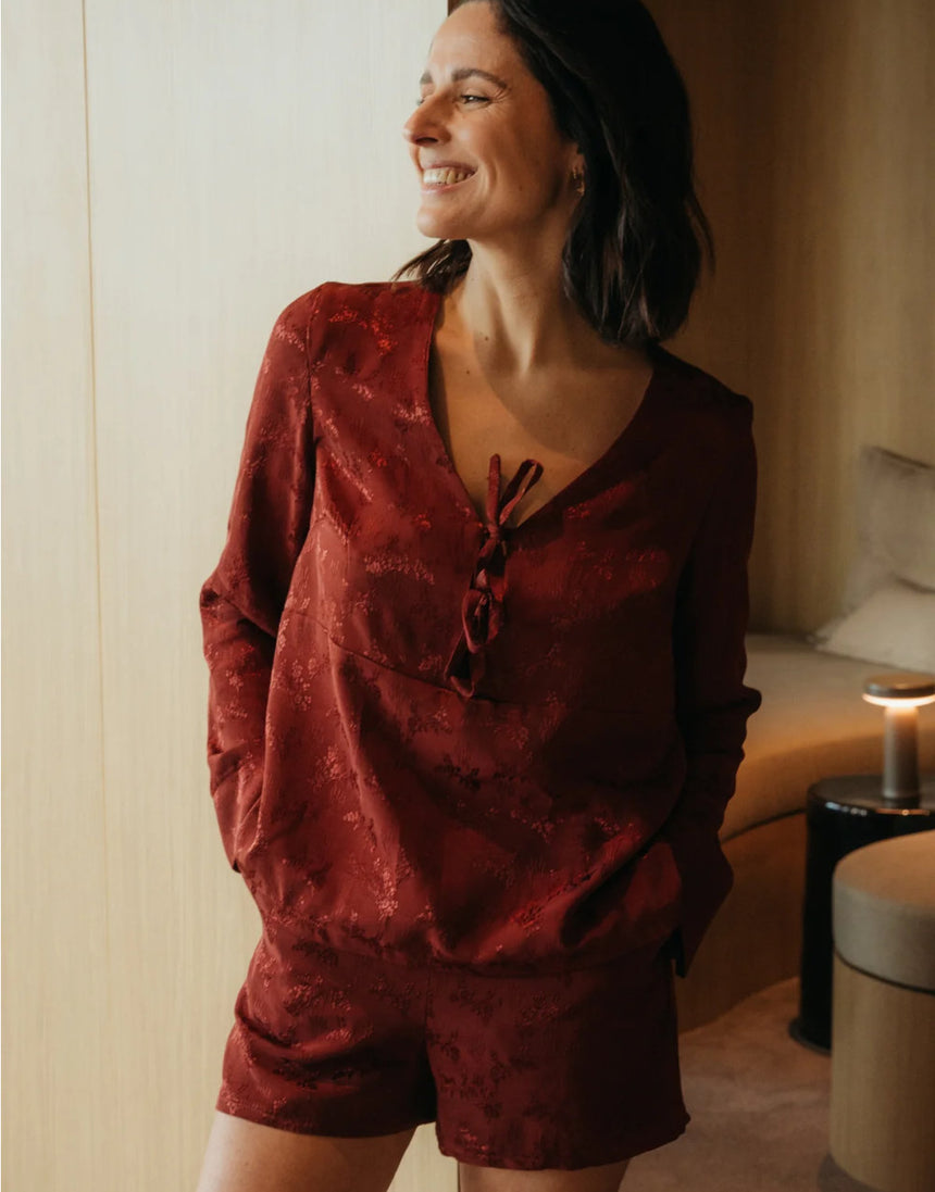 Soupir Pyjamas Paper Sewing Pattern, Maison Fauve