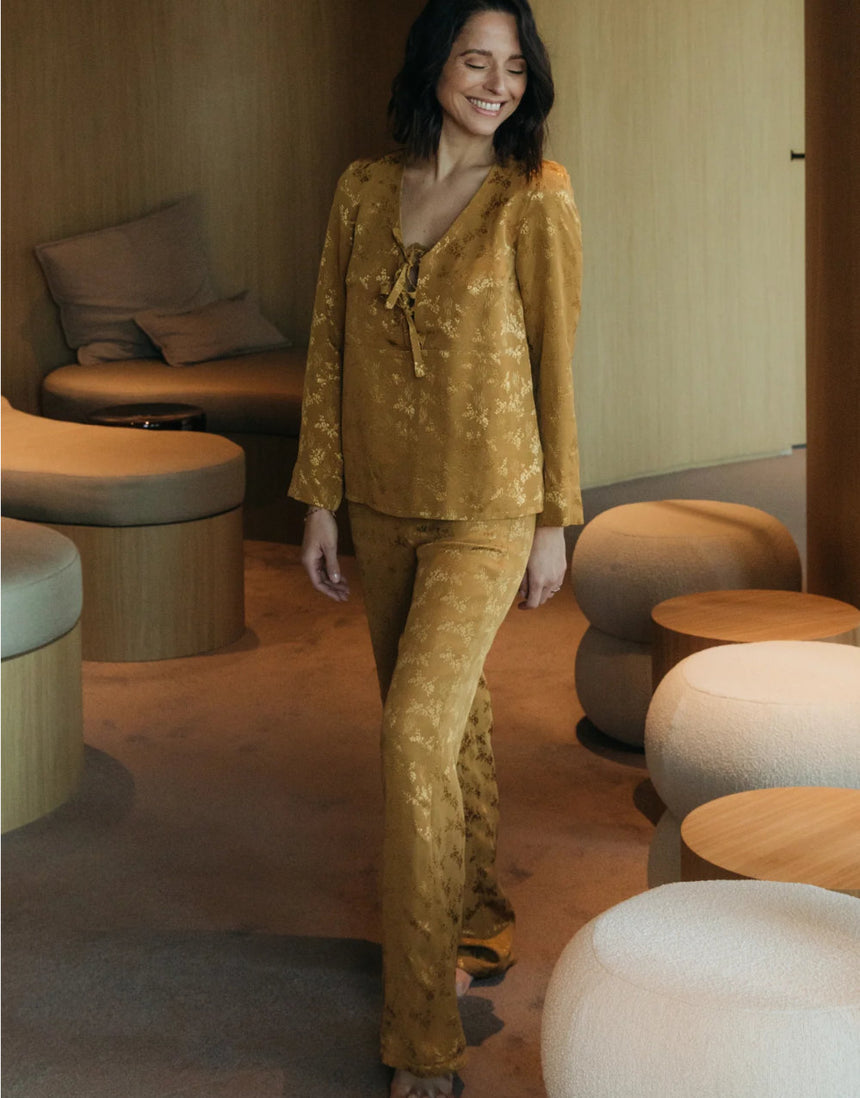 Soupir Pyjamas Paper Sewing Pattern, Maison Fauve