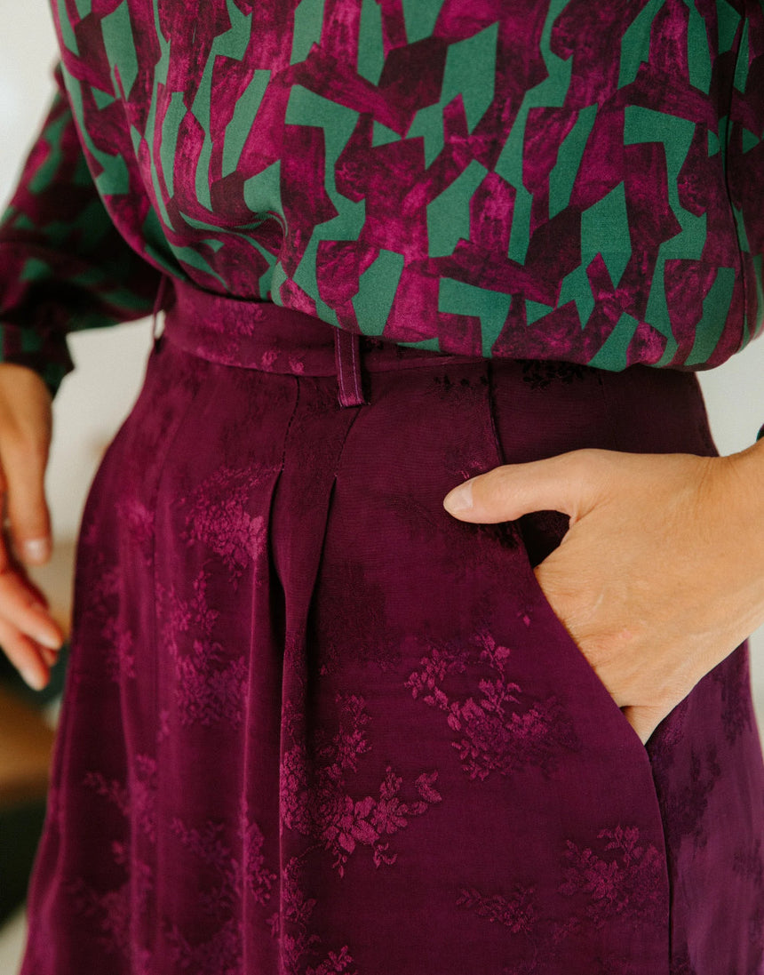 Silvana Skirt Paper Sewing Pattern, Maison Fauve