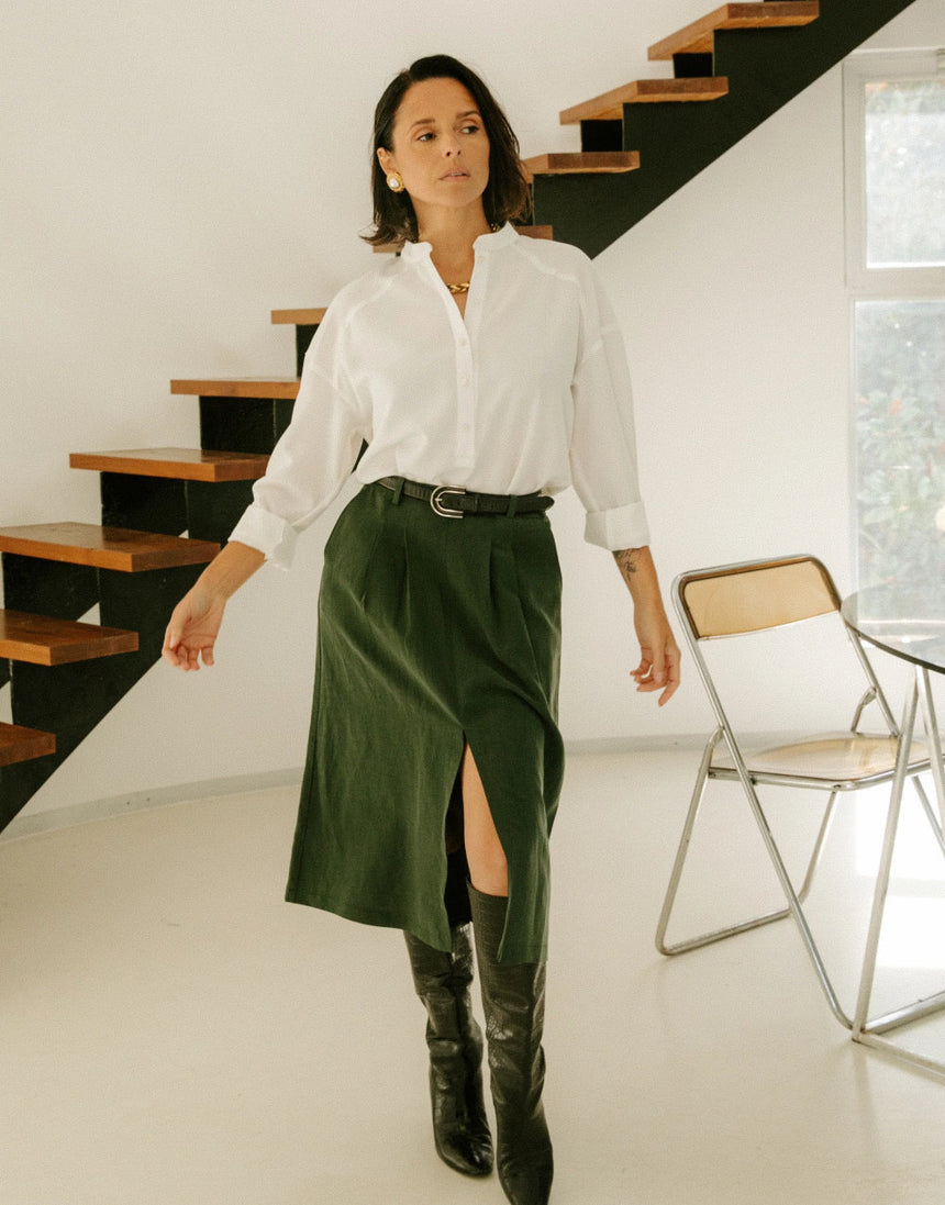 Silvana Skirt Paper Sewing Pattern, Maison Fauve