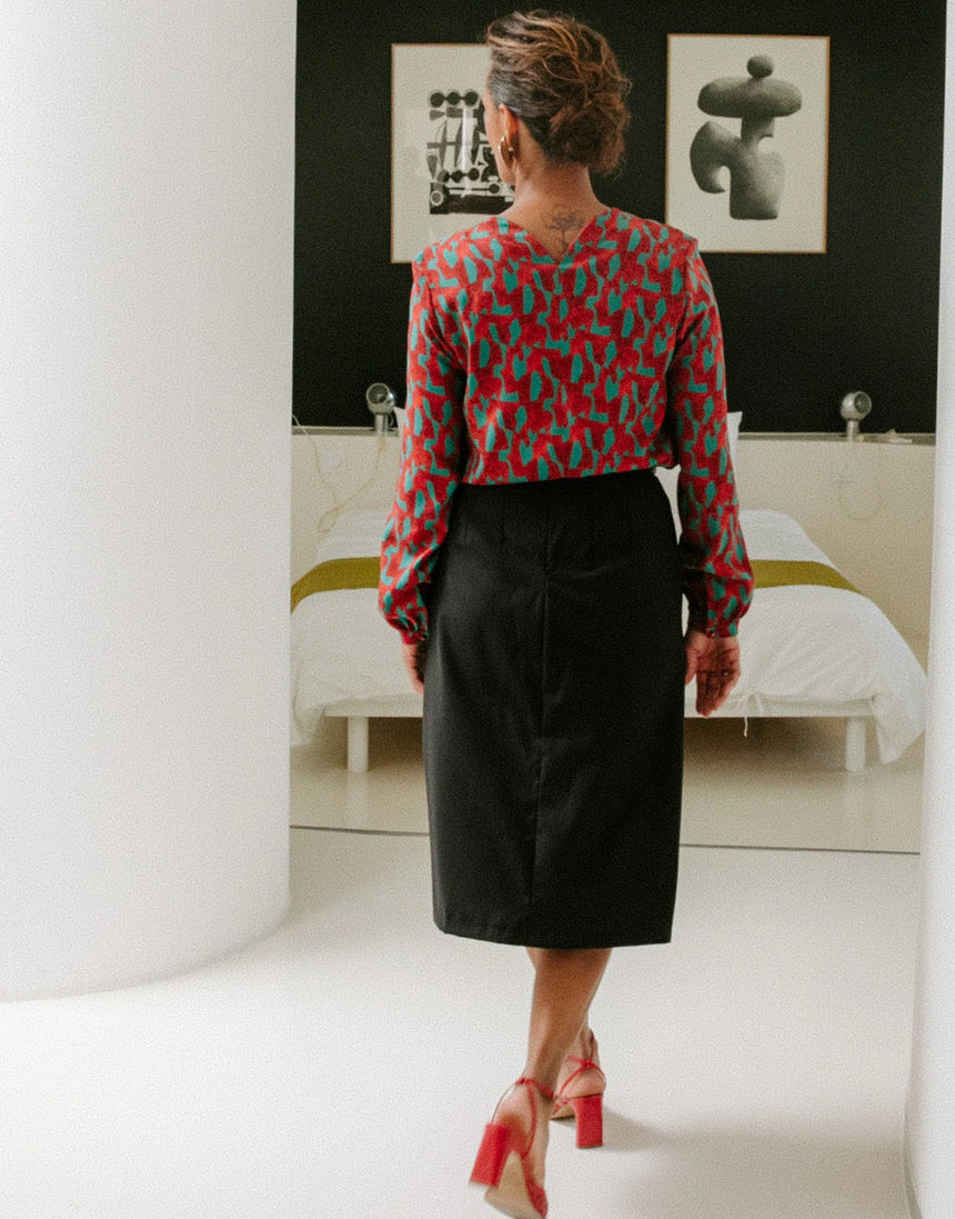 Silvana Skirt Paper Sewing Pattern, Maison Fauve