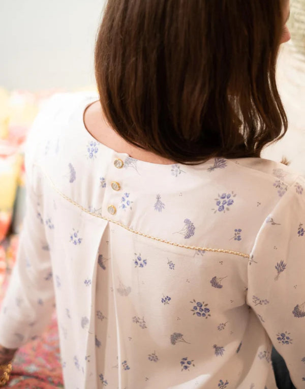 Violette Blouse Sewing Pattern, Maison Fauve