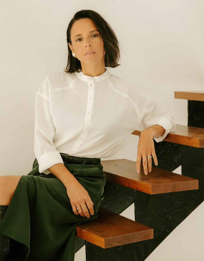 Vittoria Shirt Paper Sewing Pattern, Maison Fauve