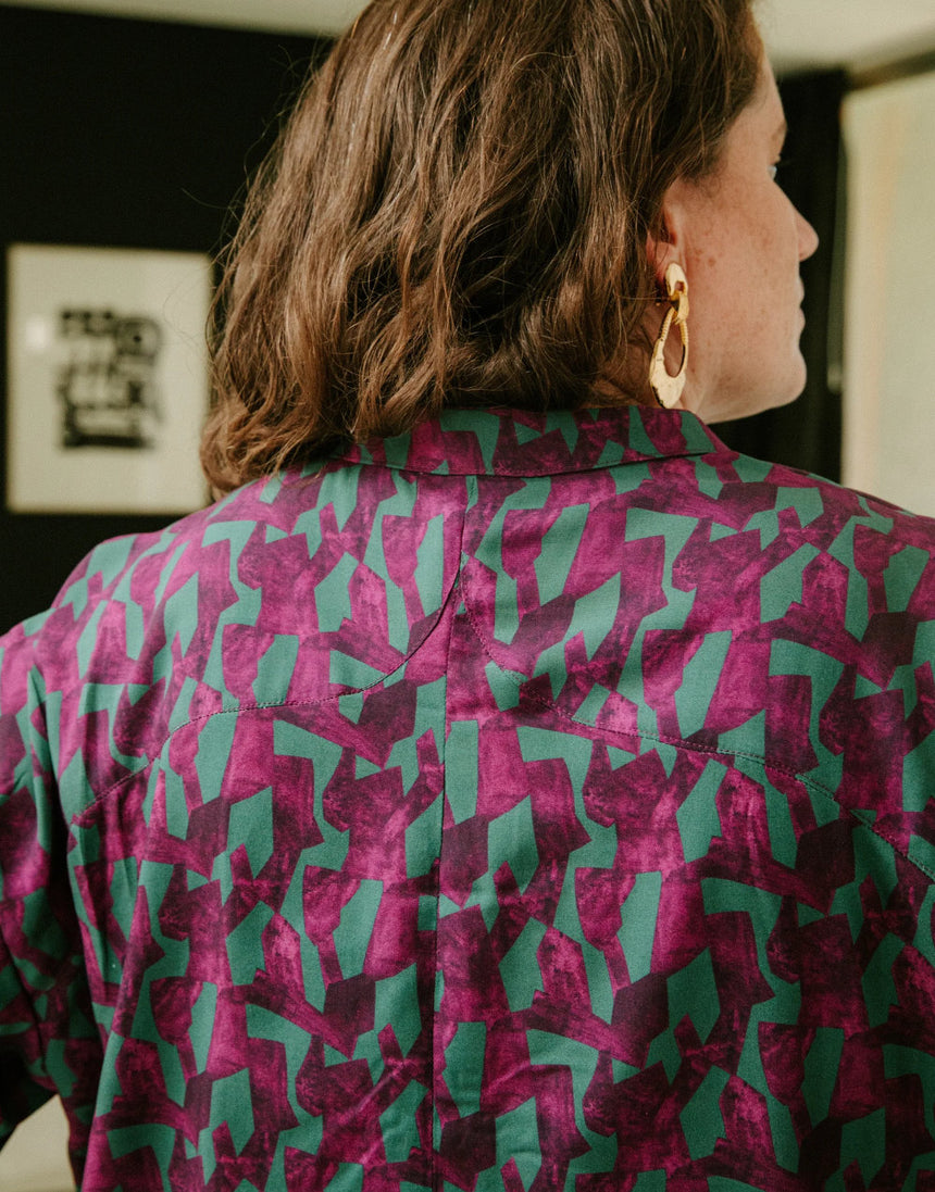 Vittoria Shirt Paper Sewing Pattern, Maison Fauve