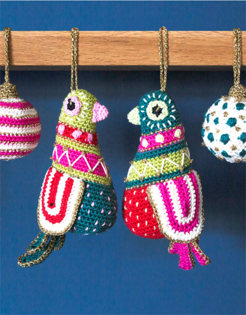 Turtle Doves Christmas Amigurumi Crochet Kit, Make Me Roar