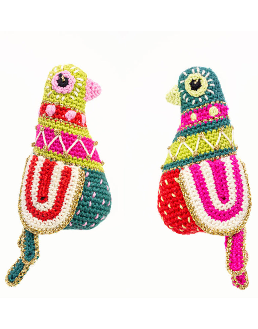 Turtle Doves Christmas Amigurumi Crochet Kit, Make Me Roar