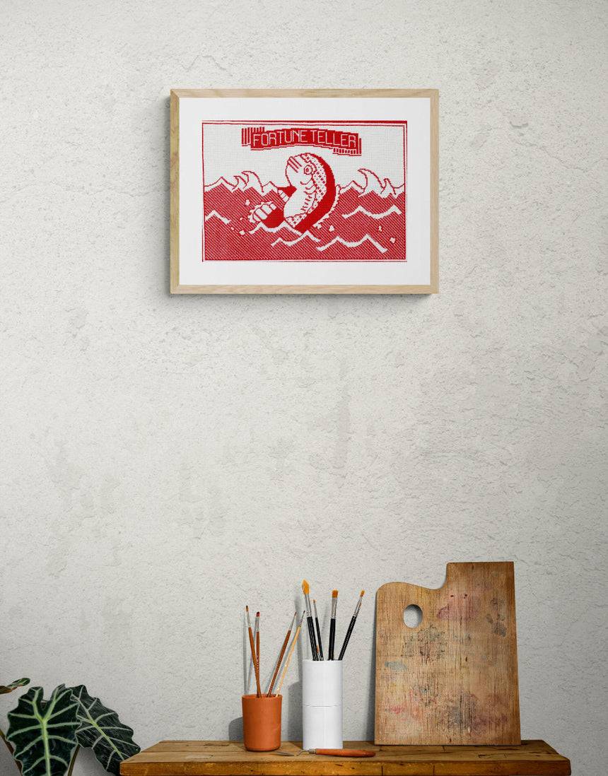 Fortune Teller Fish Tapestry Kit, The Makers Marks