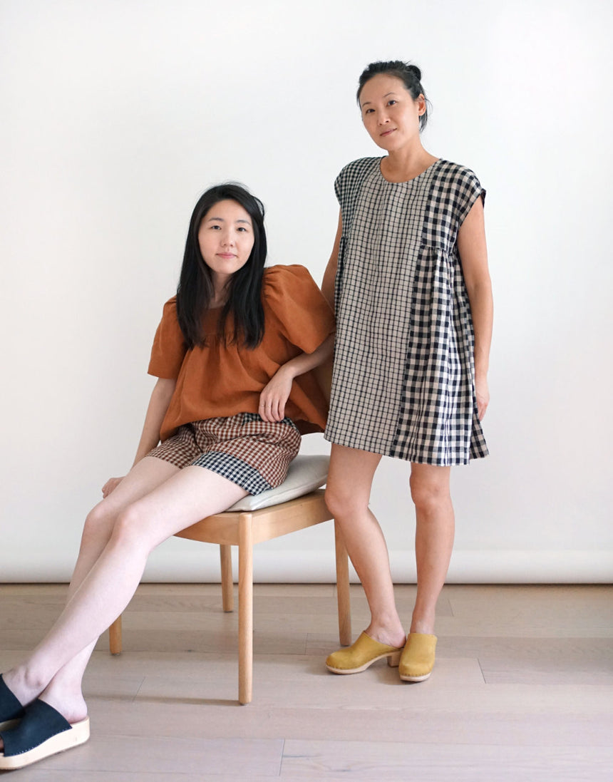 Collage Gather Top PDF Immediate Download Sewing Pattern, Matchy Matchy Sewing Club