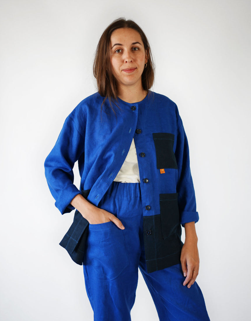 Makers Over Shirt PDF Immediate Download Sewing Pattern, Matchy Matchy Sewing Club