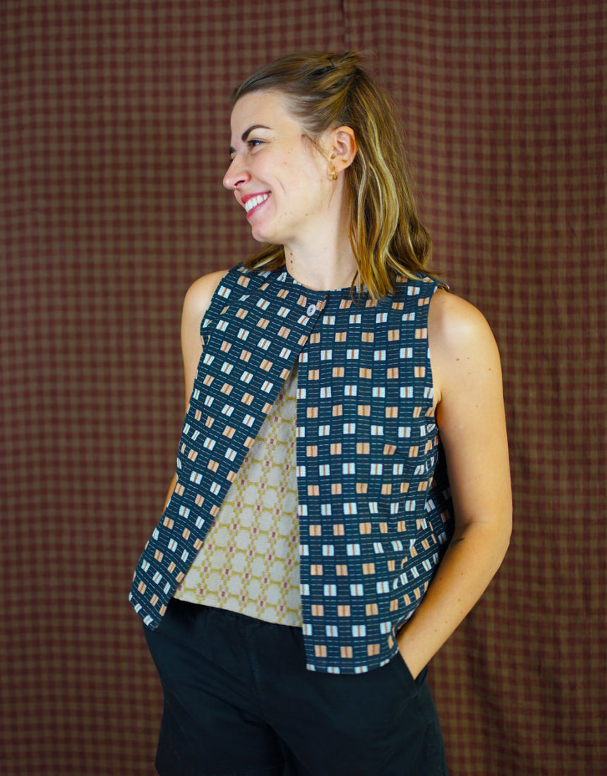 Open Back Smock Top PDF Immediate Download Sewing Pattern, Matchy Matchy Sewing Club