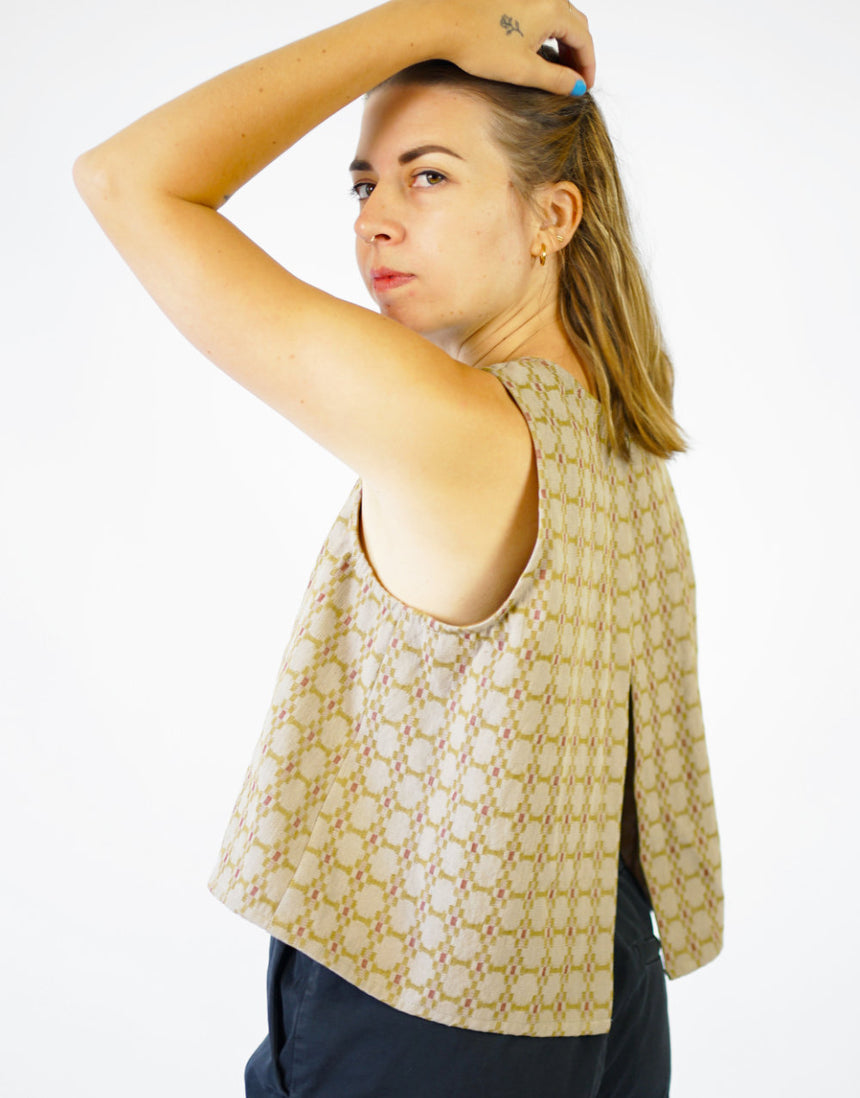 Open Back Smock Top PDF Immediate Download Sewing Pattern, Matchy Matchy Sewing Club